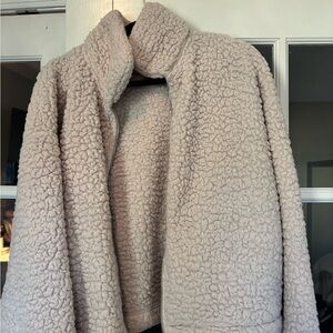 Express Cream Teddy Jacket